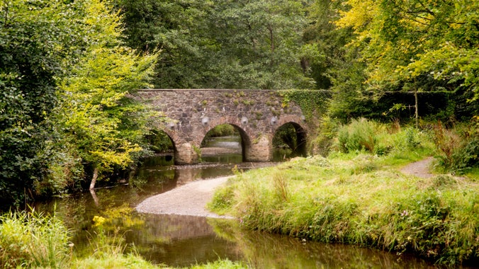 Bridge over River Lagan, Minnowburn, Northern Ireland